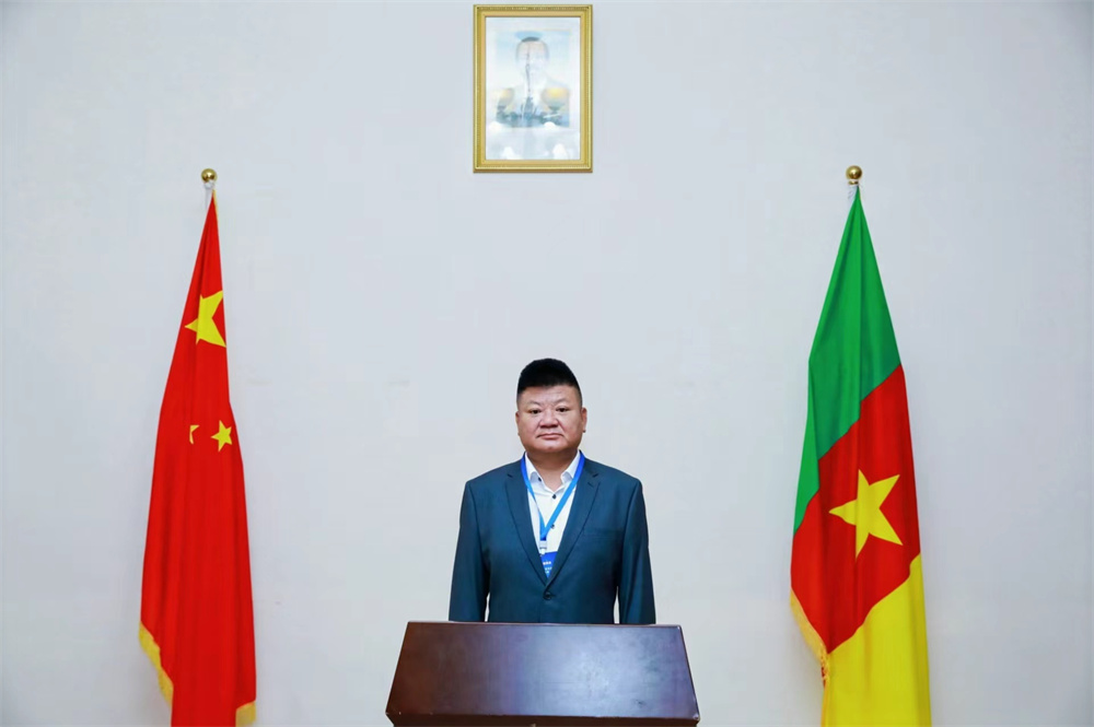 2025年5月斗糖客生物科技有限公司旗下“艮棠宁”品牌系列产品被喀麦隆共和国驻华大使馆认证为指定用品